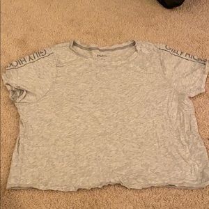 gilly hicks crop tee